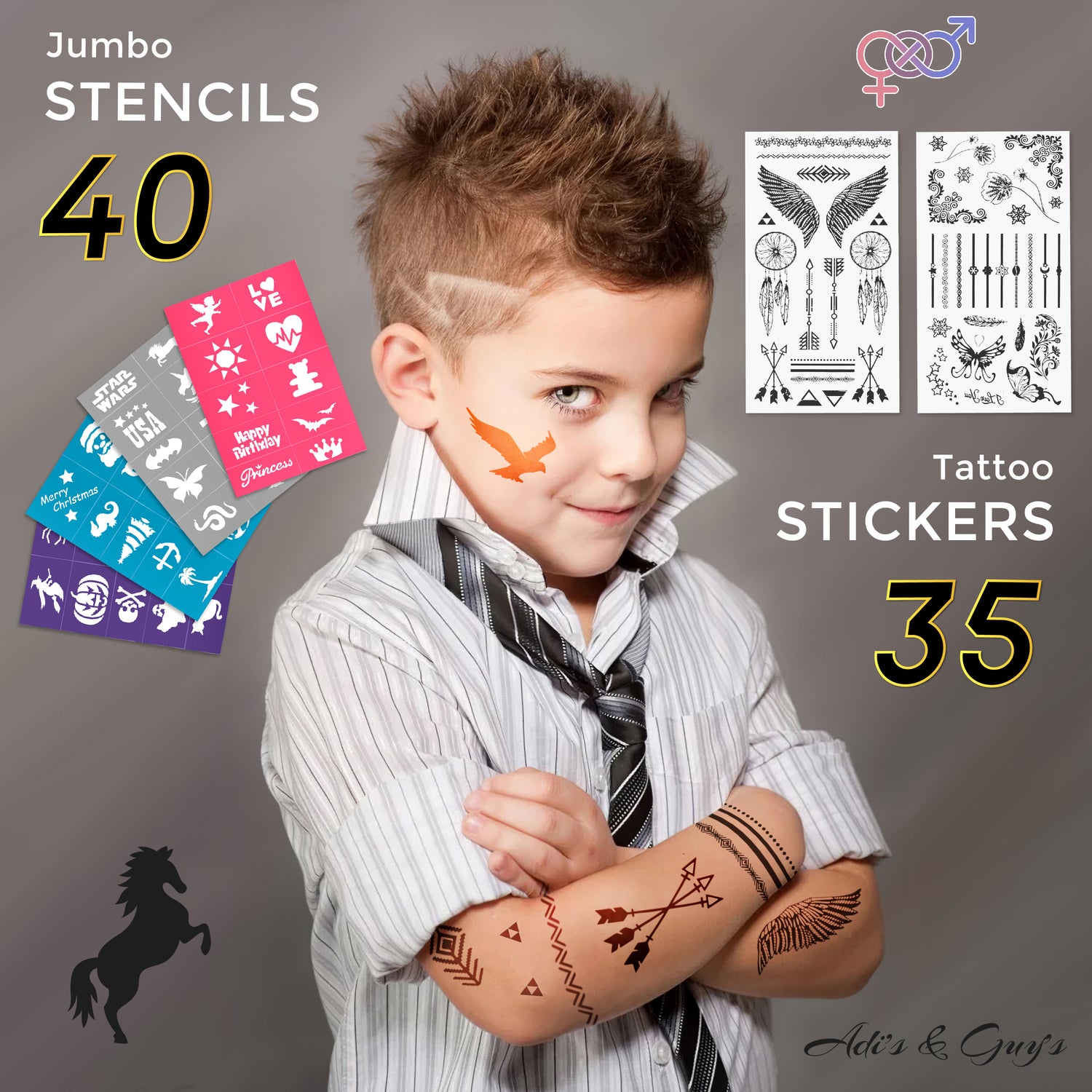 Face Paint Kit For Kids
